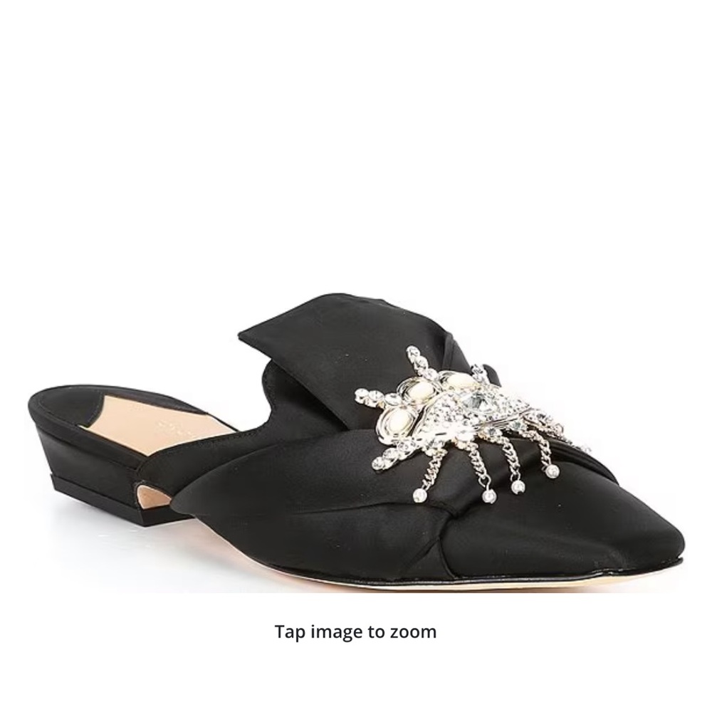 Antonio Melani Lex Ornamented Dress Mules